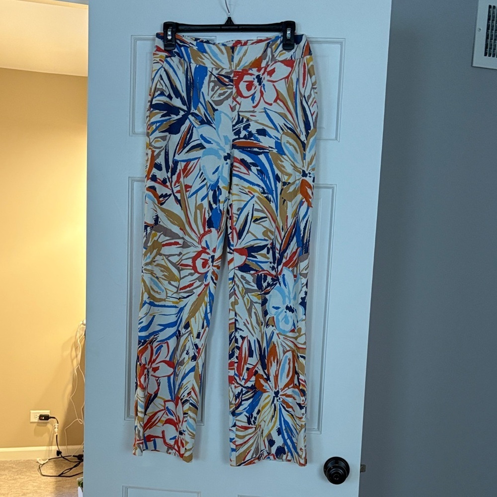 Lisette-L Floral Print Women's Pants